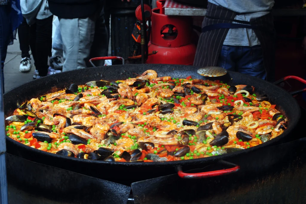 Paella Passion: A Seafood Spectacle