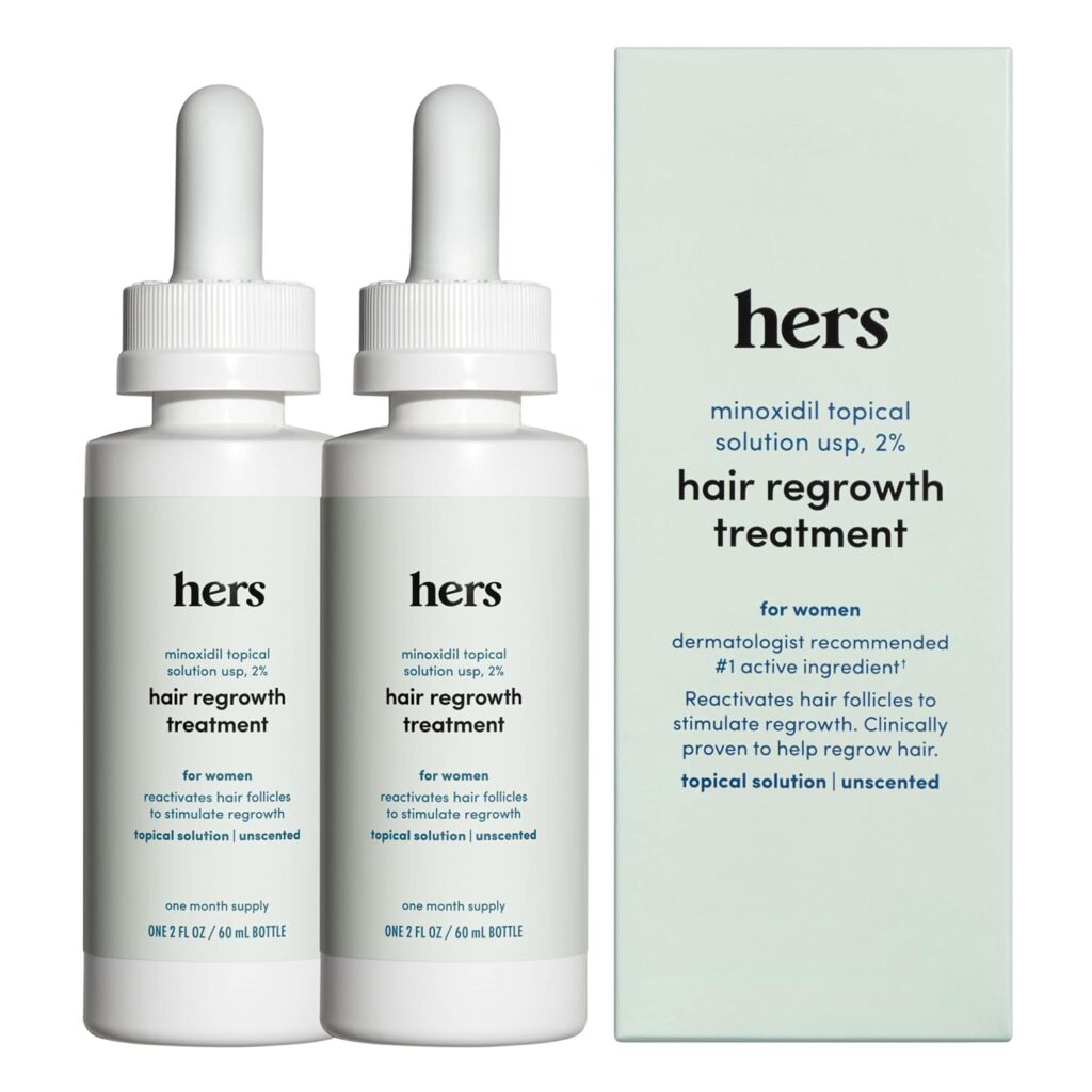 Minoxidil: This topical medication is clinically proven to stimulate hair growth and prevent further loss.