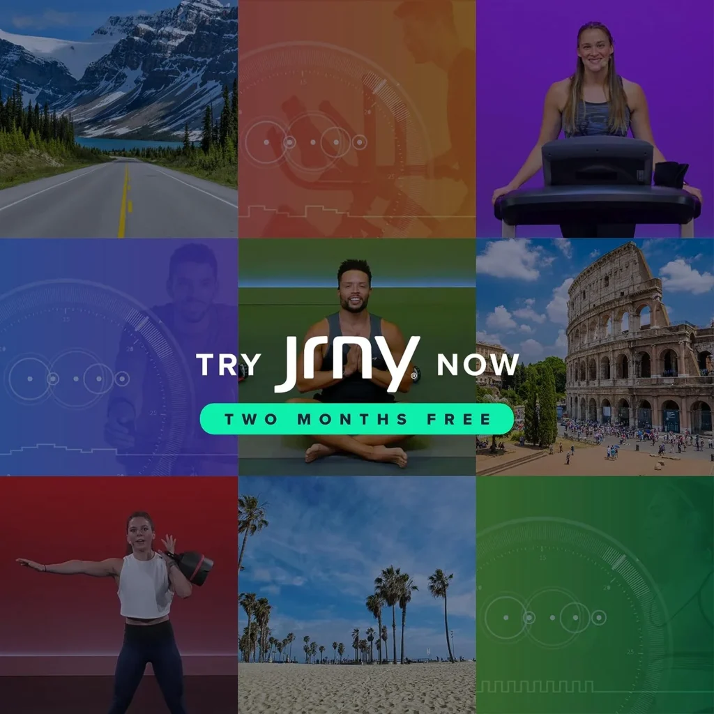  JRNY Mobile-Only Membership with the Bowflex SelectTech 552. 