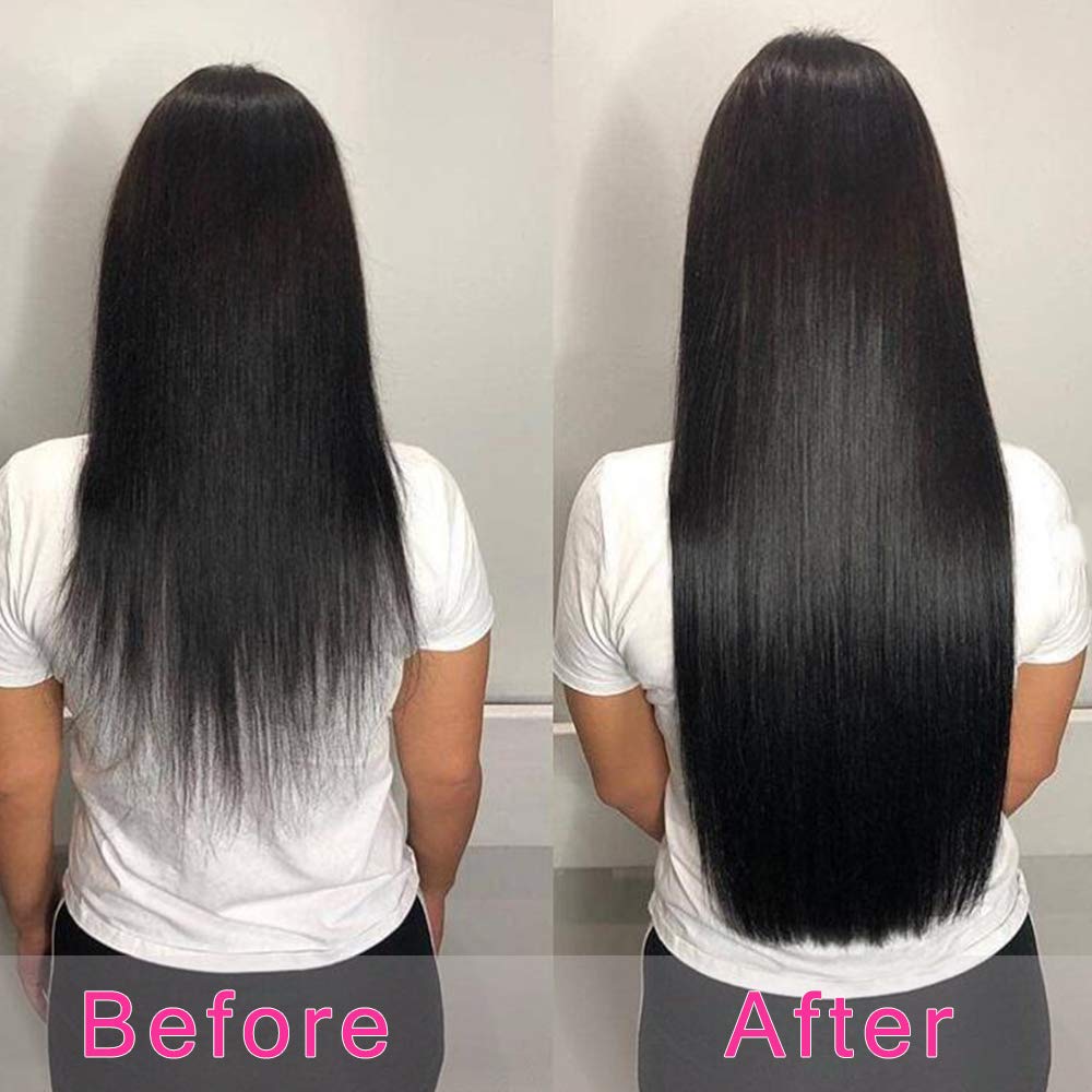 Clip-in extensions: These are a convenient and affordable option