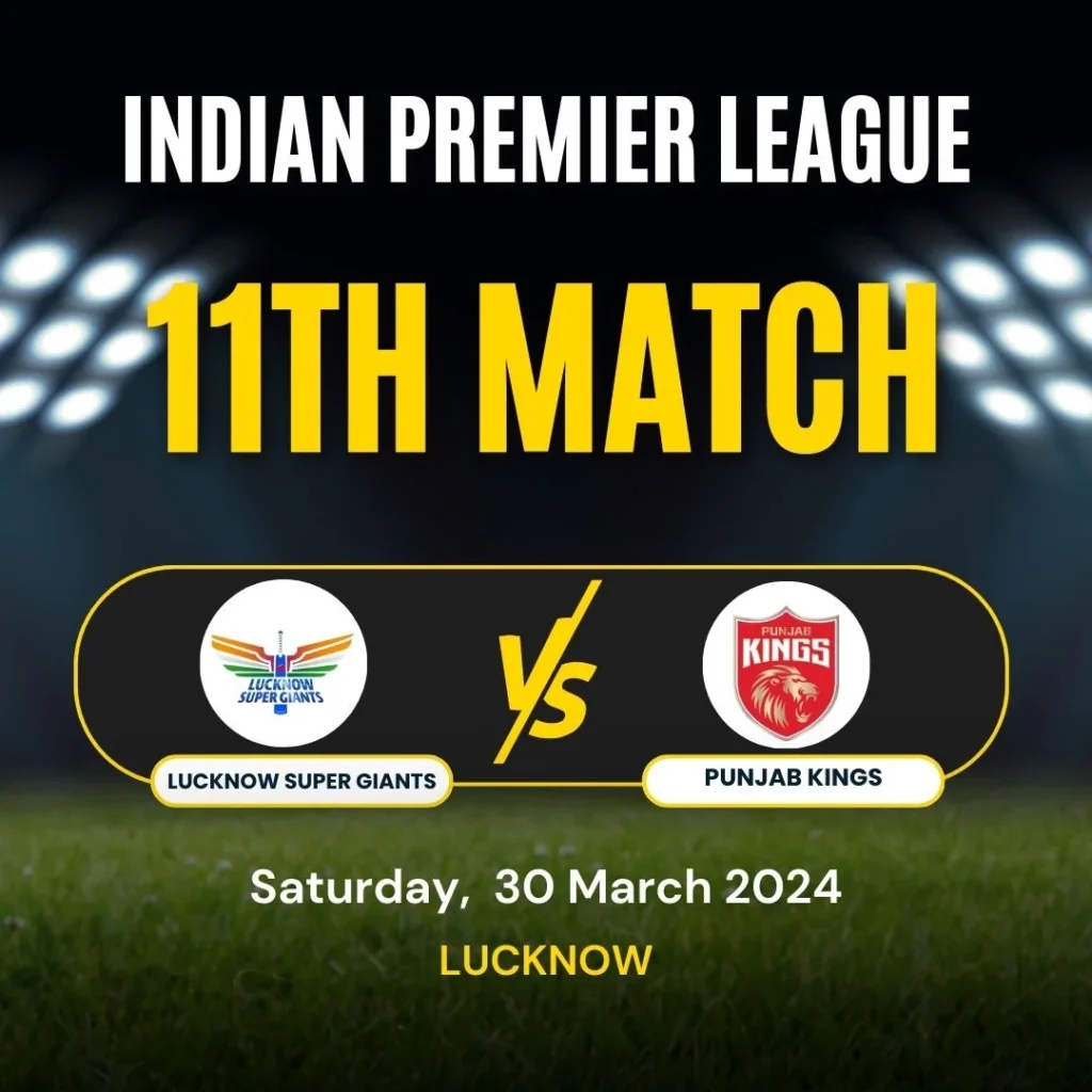Lucknow Super Giants Aim to Bounce Back Against Inconsistent Punjab Kings