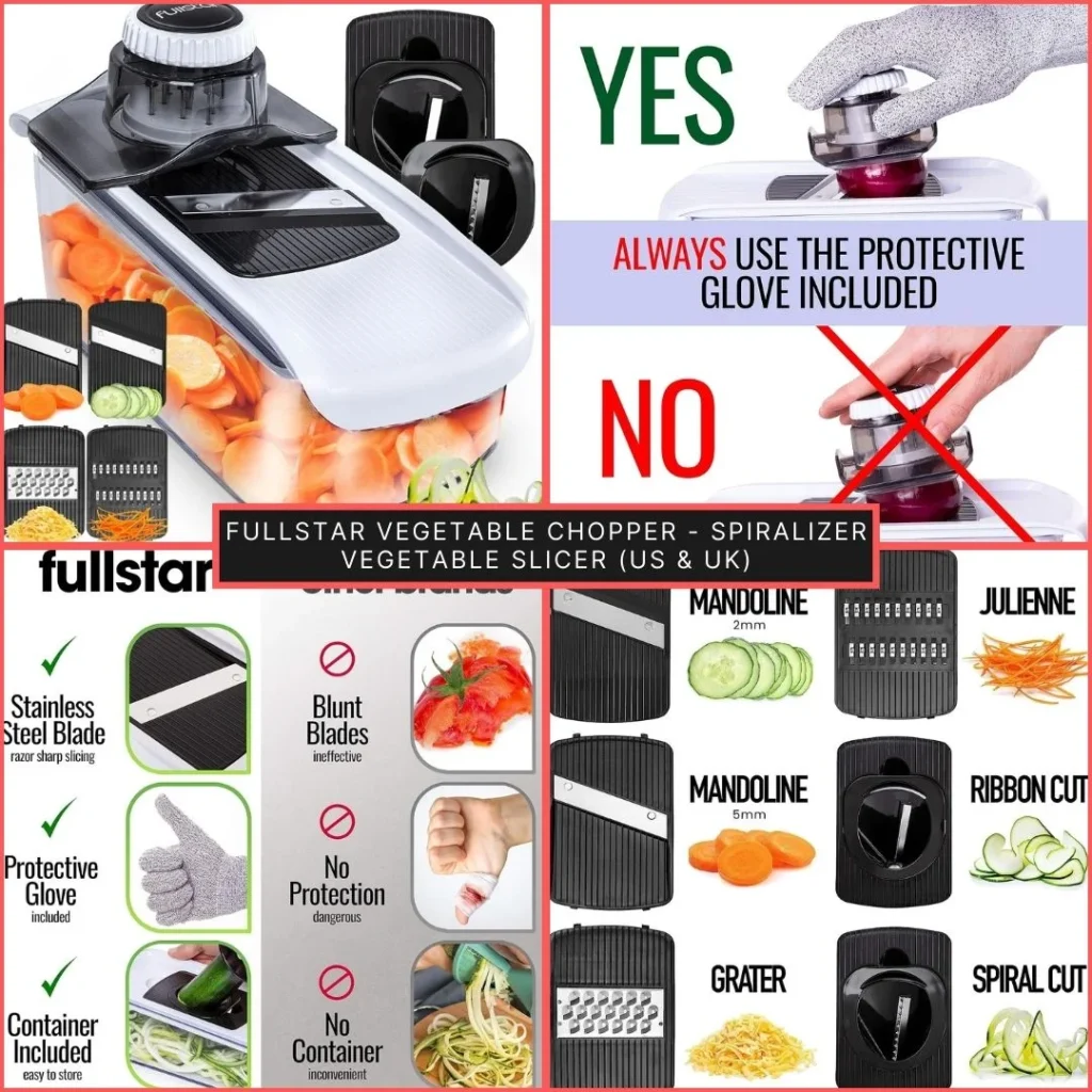 Chopper - Spiralizer Vegetable Slicer (US & UK)