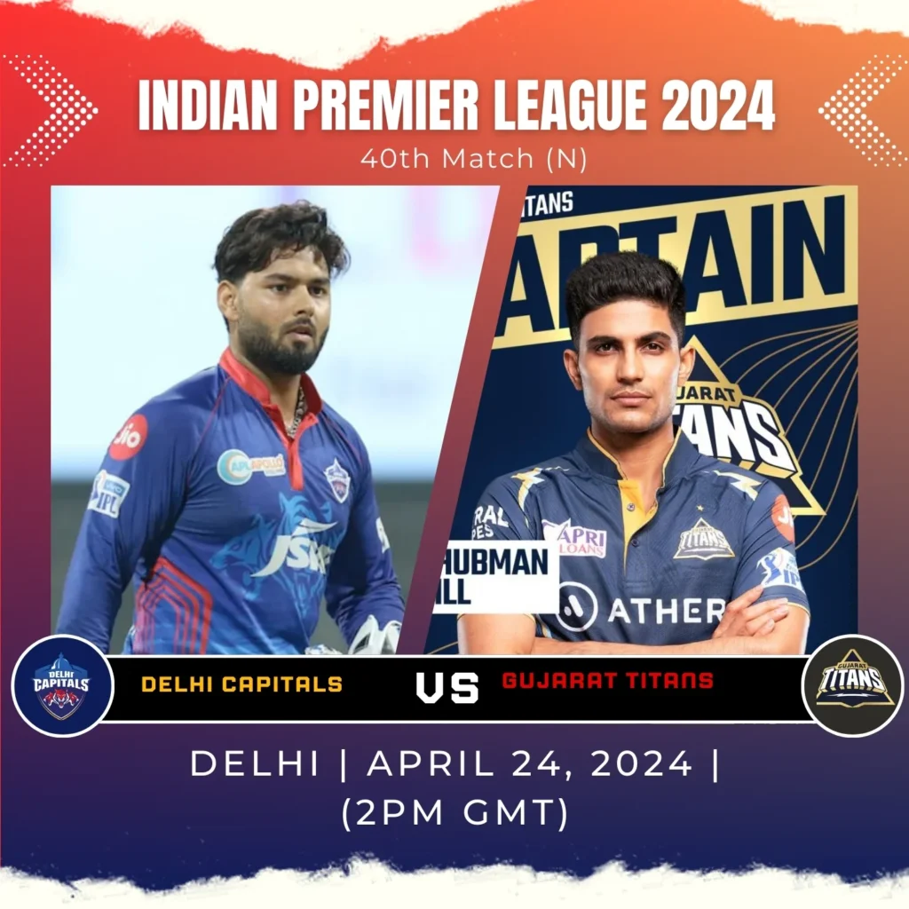 Dehli capitals VS Gujarat Titans