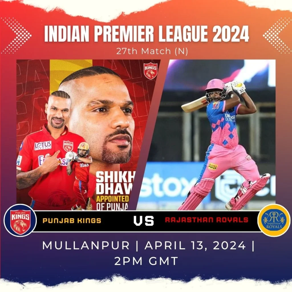 Punjab Kings v Rajasthan Royals