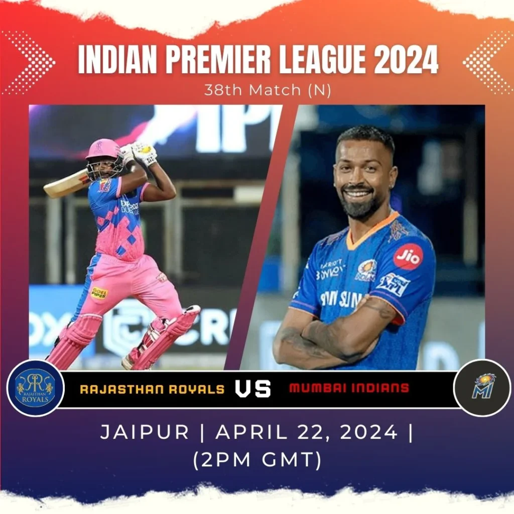High-Flying Rajasthan Royals Aim for Winning Finish in Jaipur against Mumbai Indians
