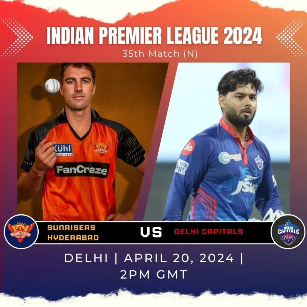 Delhi Capitals Face Off Against In-Form Sunrisers in Homecoming Match