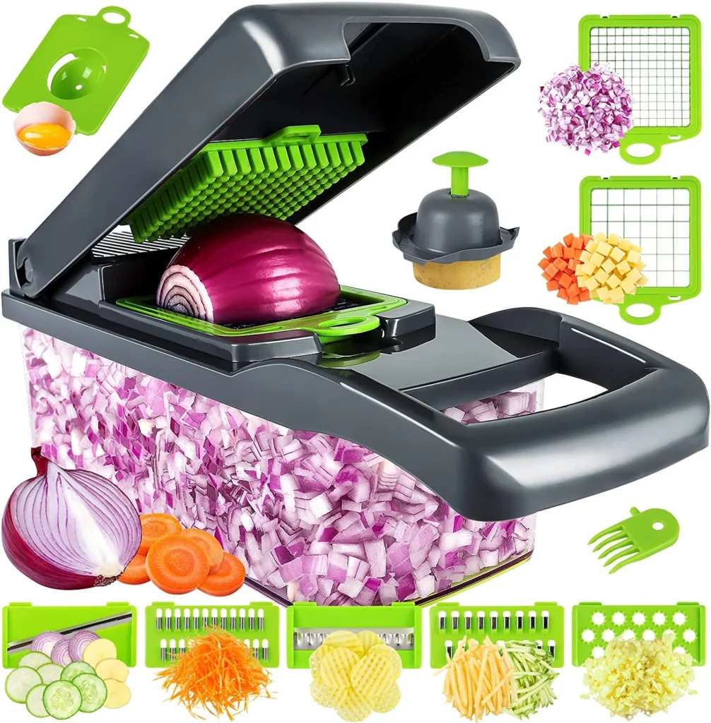 Mandoline Vegetable Slicer with Spiralizer Function (US & UK)