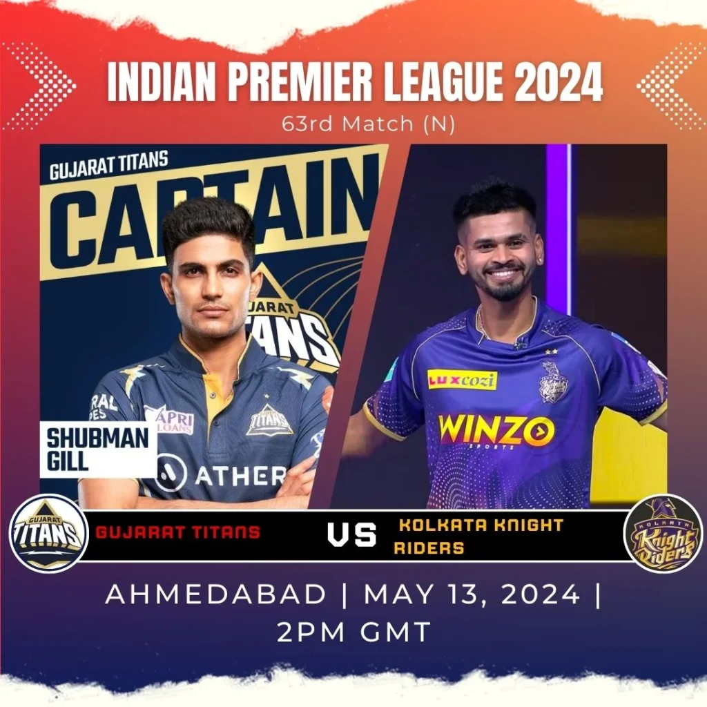 KKR vs GT: Match Preview