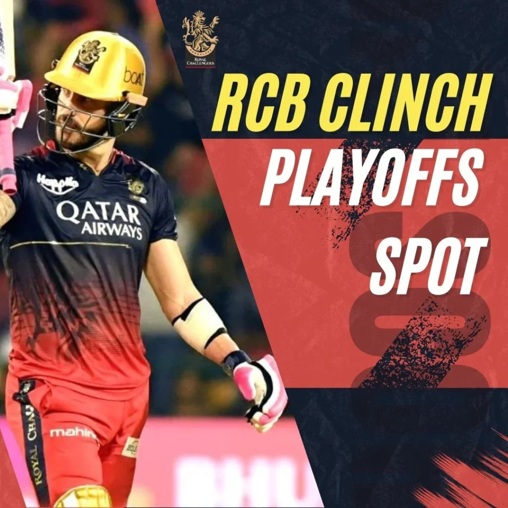 RCB VS CSK: RCB Qualifies for playoffs
