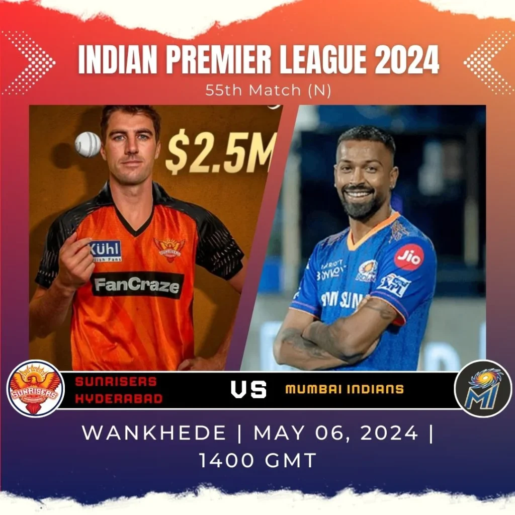 Mumbai Indians vs Sunrisers Hyderabad