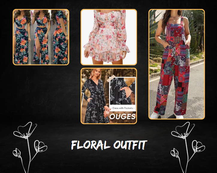 Flower Dresses Fashion trend 2024