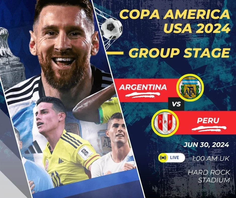 Argentina Takes on Peru in Copa America Group A Clash