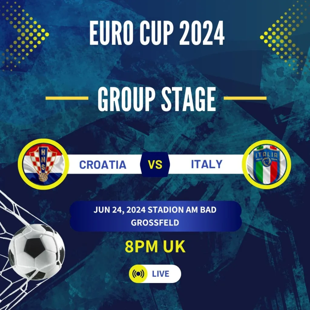 Croatia vs. Italy: A Winner-Take-All Clash for Euros Glory