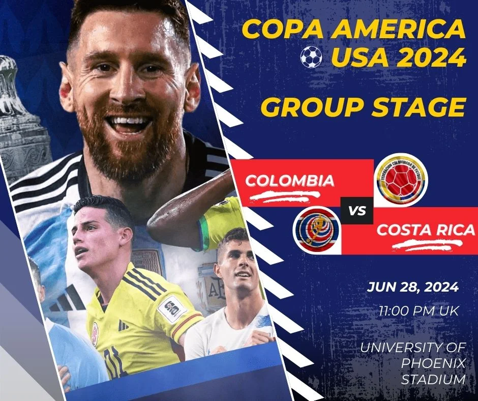 Colombia vs Costa Rica - Colombia Look to Secure Quarter-Final Spot