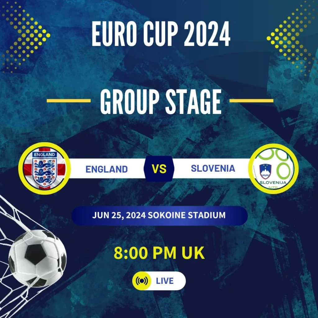 England vs Slovenia: Can Southgate's Men Secure Top Spot?