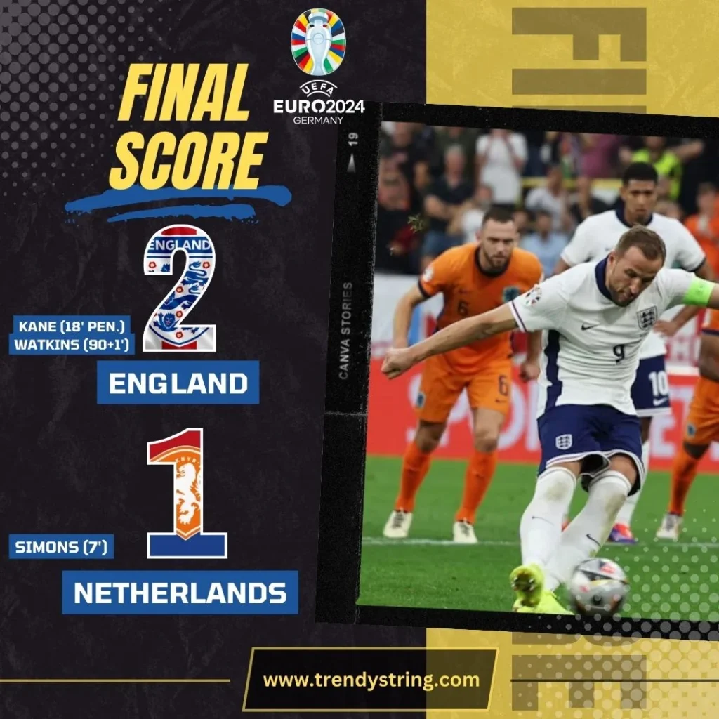 England Reaches Euro 2024 Final in Dramatic Fashion!