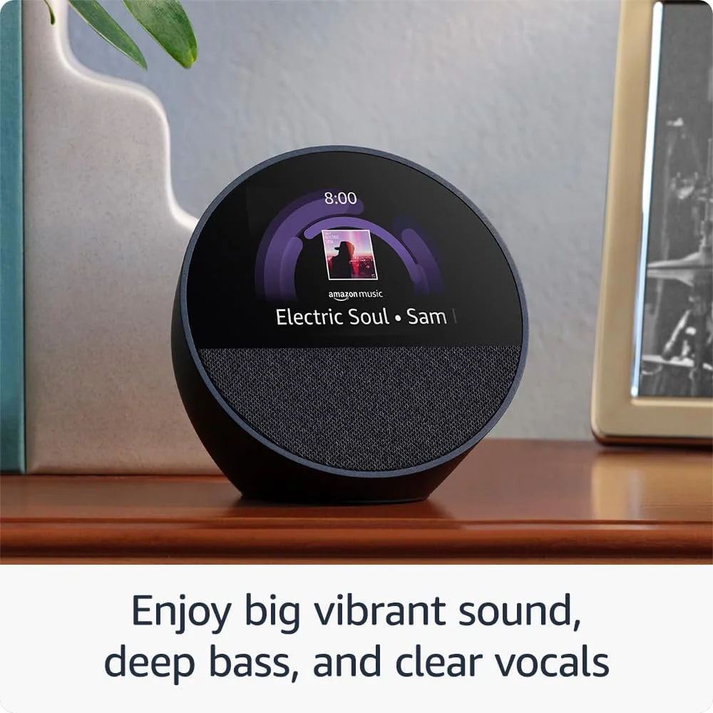 Echo spot Crystal Clear Sound