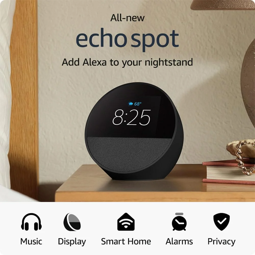 Echo Spot Smart Alarm Clock Review: A Perfect Blend of Function and Style