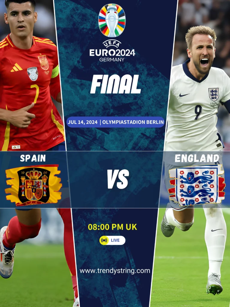 EURO 2024 FINAL | SPAIN VS. ENGLAND