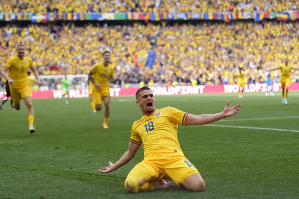 Romania stun Ukraine with first Euro win in 24 years