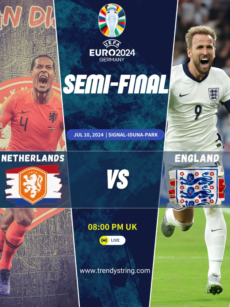 England vs Netherlands: Euro 2024 Semi-Final Showdown