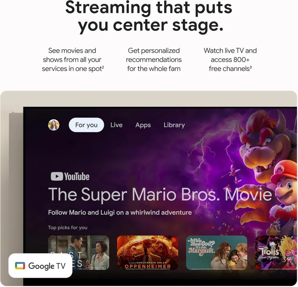 Google tv Streamer puts your streaming to center stage