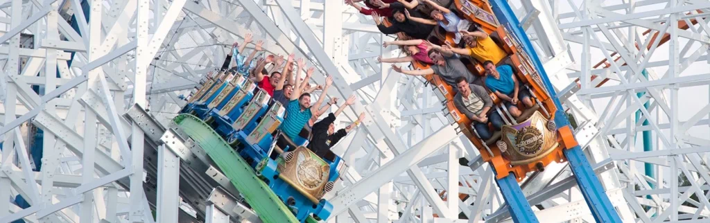 Twisted Colossus: A Thrilling Fusion (Six Flags Magic Mountain, Valencia, California)