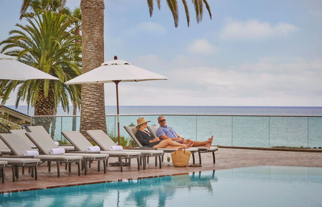 Laguna Beach: For a luxurious ocean adventure, Montage Laguna Beach offers private cruises on their 36’ Luxury Aviara Yacht.