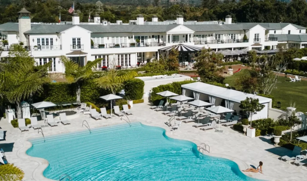 Immerse yourself in Mediterranean vibes at the opulent Rosewood Miramar Beach hotel