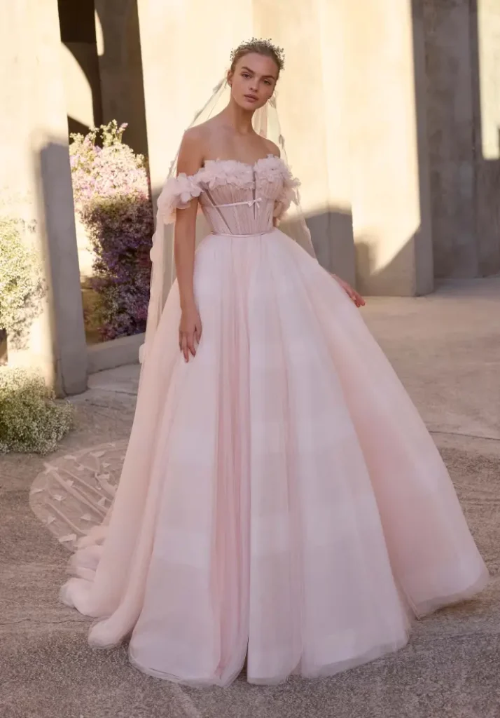 Colored Wedding Dresses by Fantasy Bridal