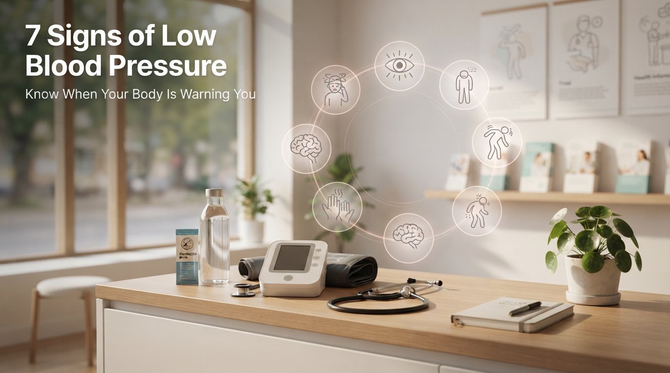 7 Signs Your Blood Pressure Might Be Too Low